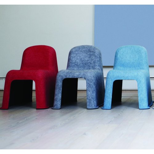 Chaise enfant Little Nobody - Bleu